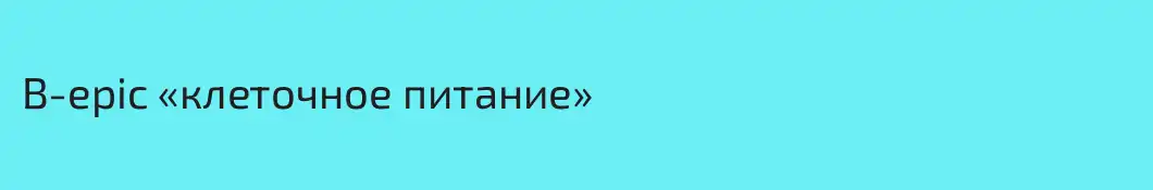 B-epic «клеточное питание»